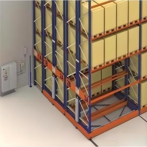 China Q235 Double Deep Pallet Racking System , Industrial Warehouse ...