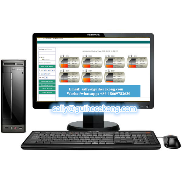 China Petrol Station ATG Tank Level Monitor , aTEX Remote Oil Tank ...