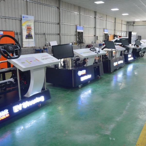 China 6 In 1 Six Link System Training Platform Electric Vehicle Trainer ...