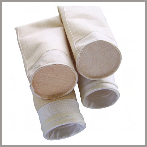 China Cement Plant Nomex Aramid Filter Bag With PTFE Membrane Anti - Alkali