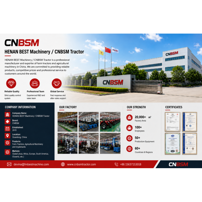 China Factory - HENAN BEST MACHINERY CO., LTD (BSM)