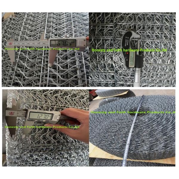 Cwc Wire China 2.0mm Wire Diameter hot dipped Galvanized CWC Mesh For Wastewater ...