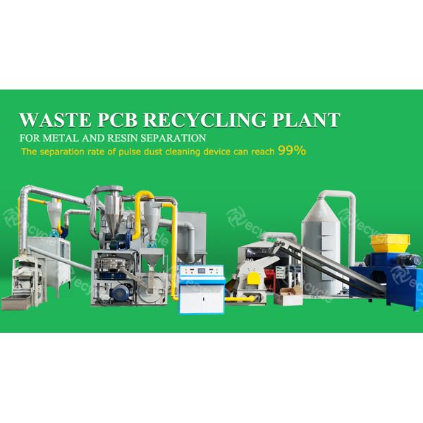 China Fully Automatic E Waste Recycling Line Surface Gold Stripping ...