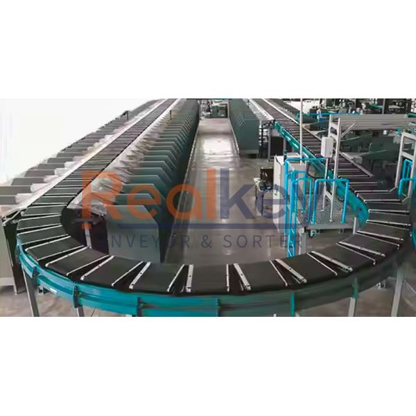 China Dimension Weighing Scanning System Cross Belt Sorter Parcel ...