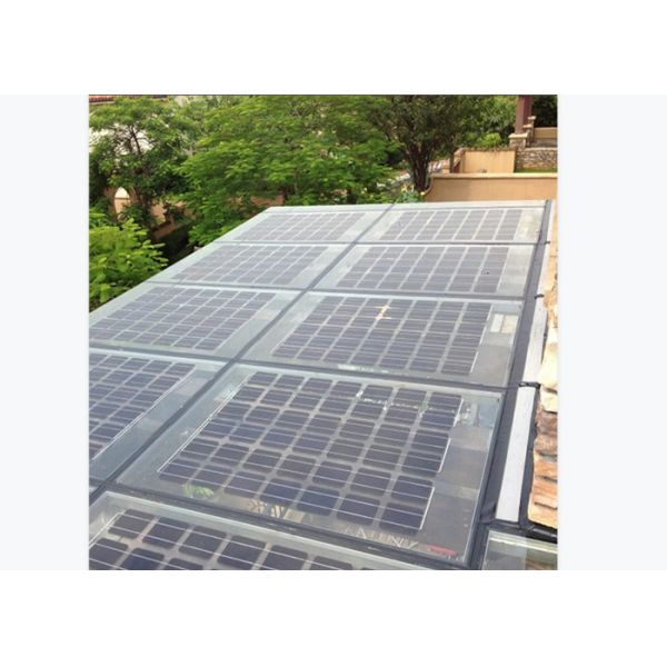 China Double Glass BIPV Solar Panels Customized BIPV Transparent ...