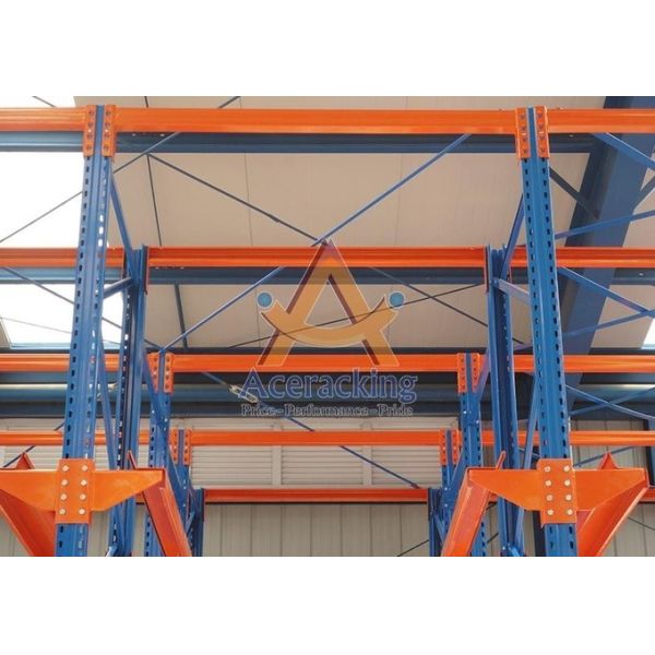 China Customized Steel Drive Thru Pallet Racking For Warehouse Rack ...