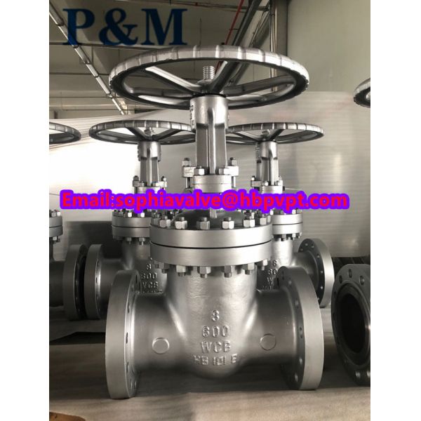 China API 600 WCB gate valve class 600 - China GATE VALVE