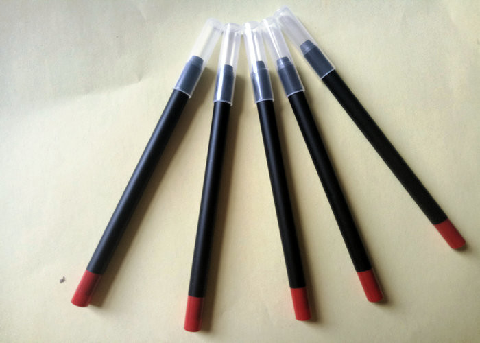 China Long Lasting Red Lipstick Pencil PVC High Performance Simple Design ISO